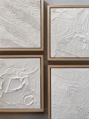 how to make textured wall art: exploring the diverse techniques and materials